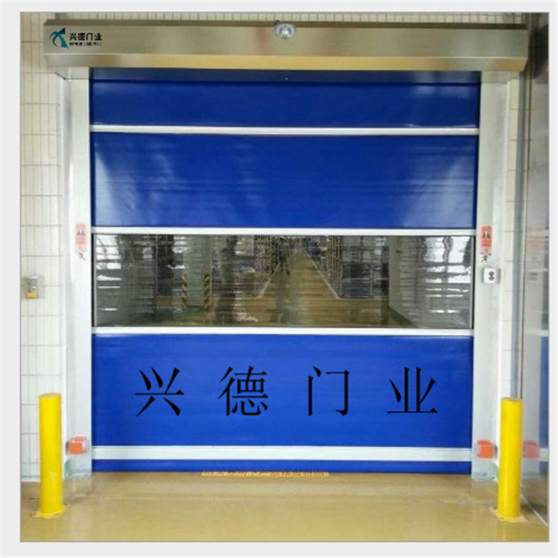 興德門眾多企業廠房選擇，只因快硬質快速門的人性化